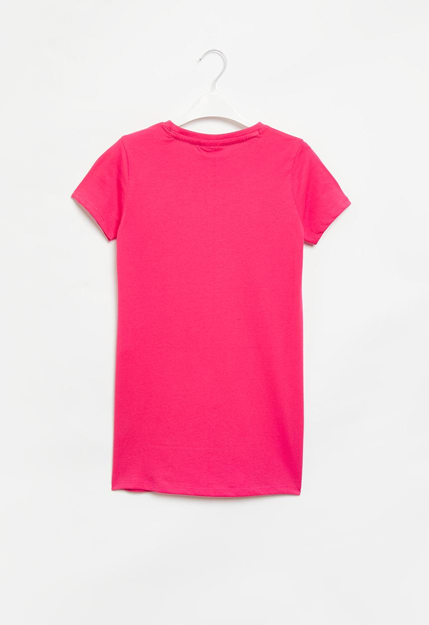 FILA - Deckle T-shirt dress - bright rose