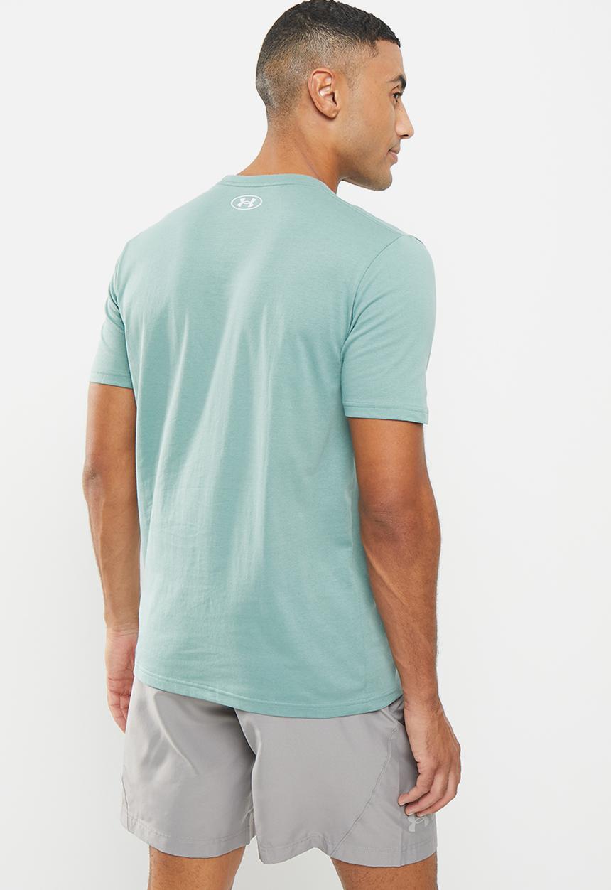 Under Armour - Ua abc camo boxed logo short sleeve - fresco green