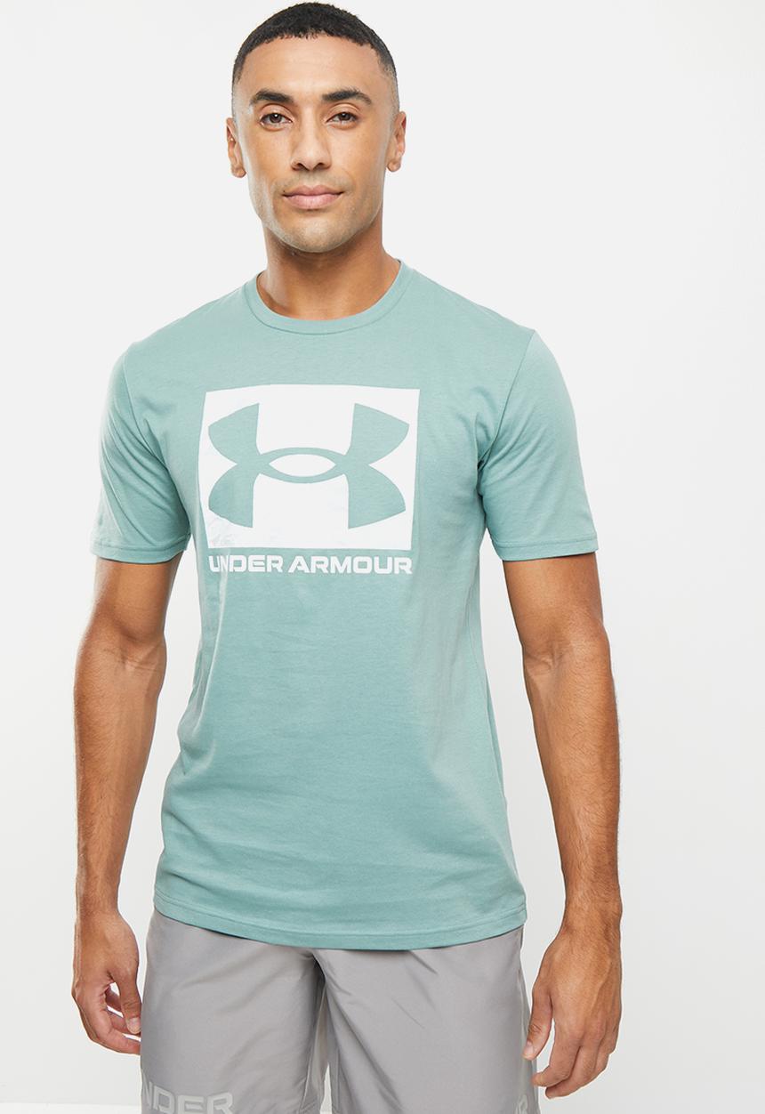 Under Armour - Ua abc camo boxed logo short sleeve - fresco green