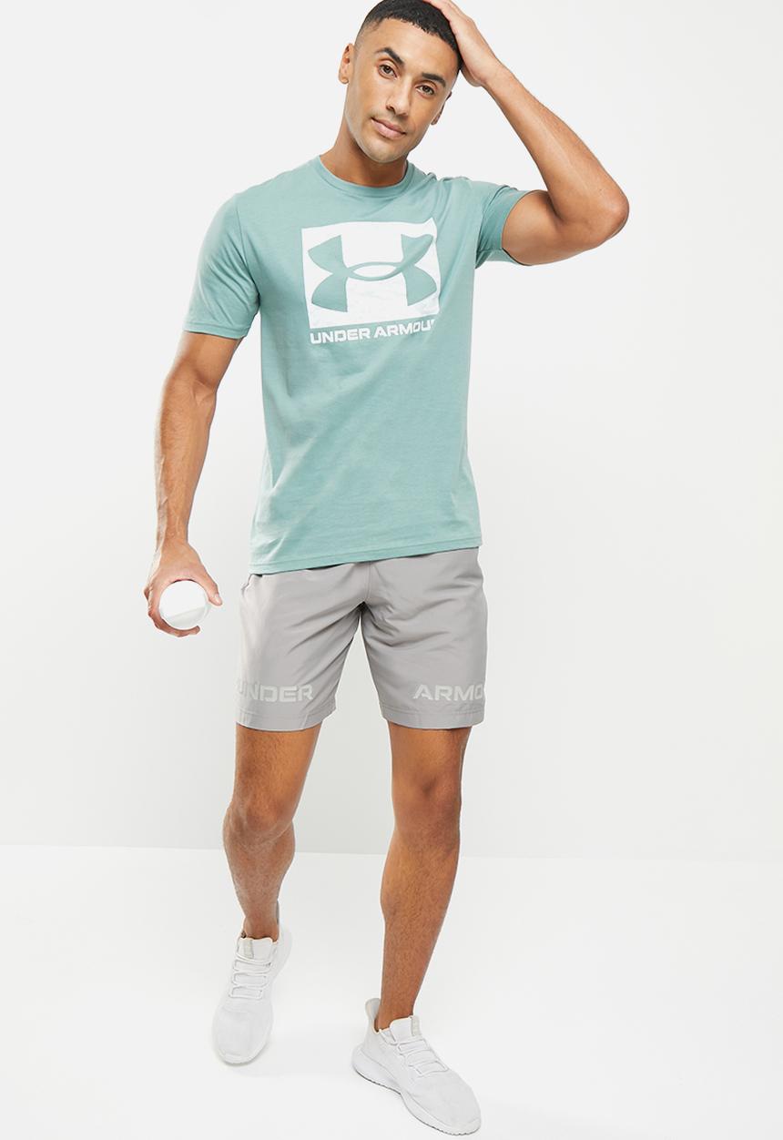 Under Armour - Ua abc camo boxed logo short sleeve - fresco green