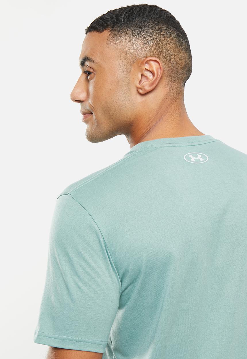 Under Armour - Ua abc camo boxed logo short sleeve - fresco green