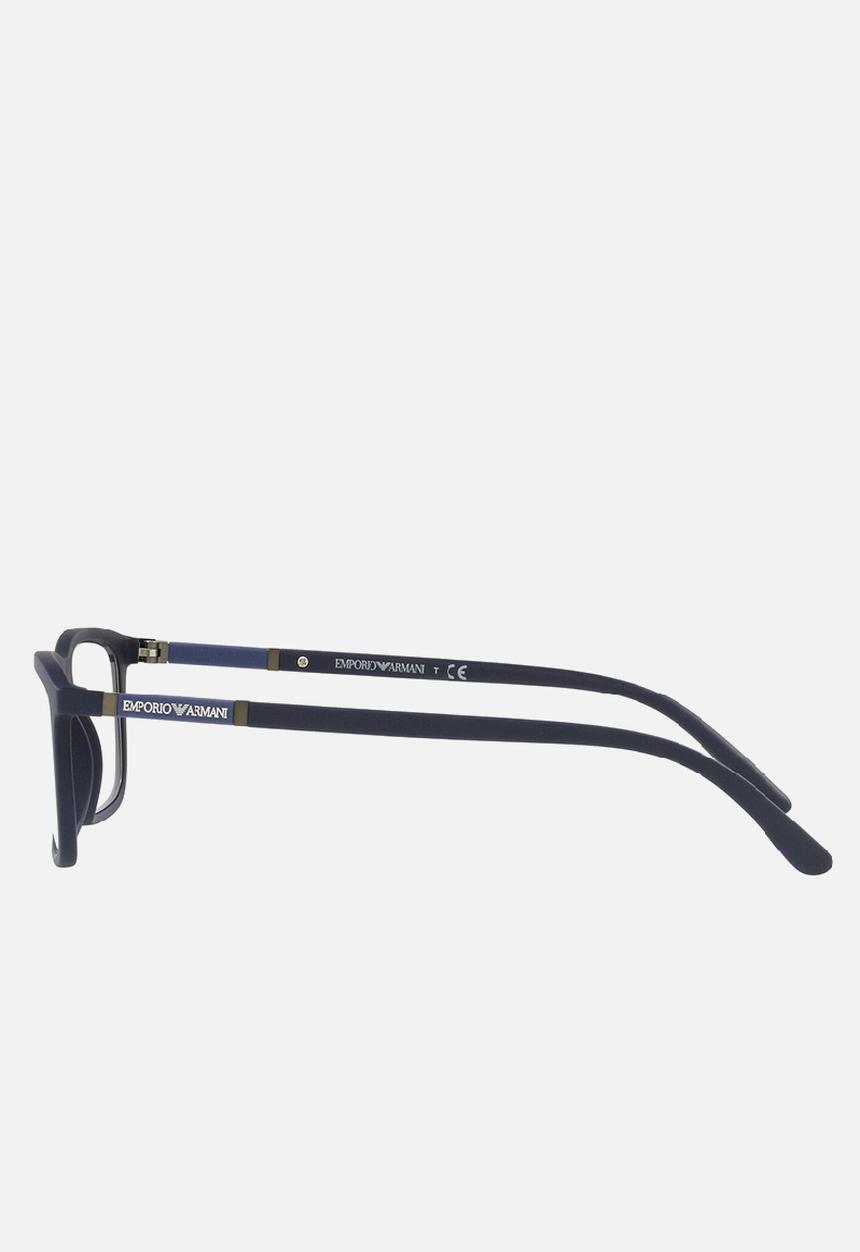 Emporio Armani - 0ea4160 50881w 55 mm - matte blue