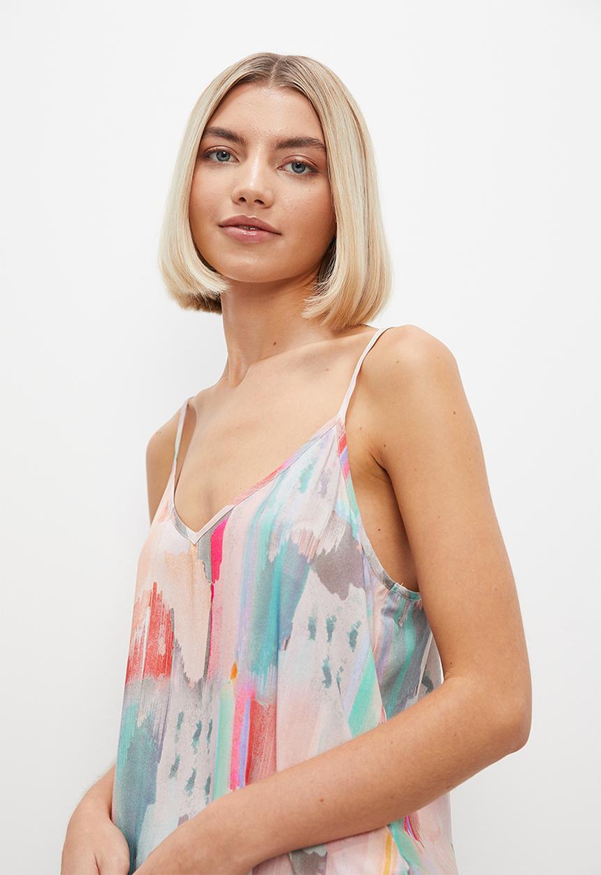 Superbalist - Sleep cami & shorts set - multi