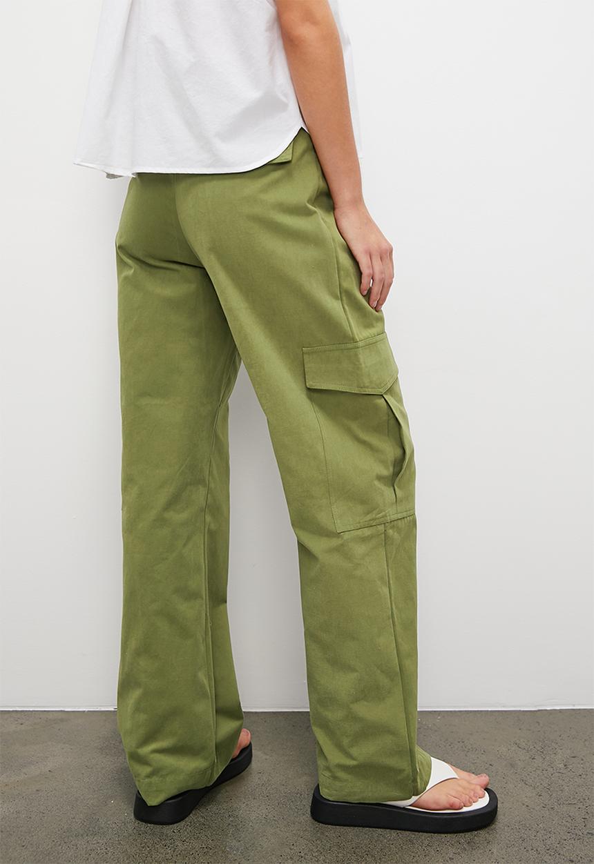 Superbalist - Midrise slim leg cargo - dark khaki