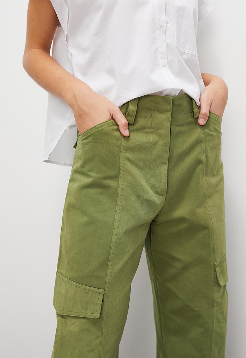 Superbalist - Midrise slim leg cargo - dark khaki