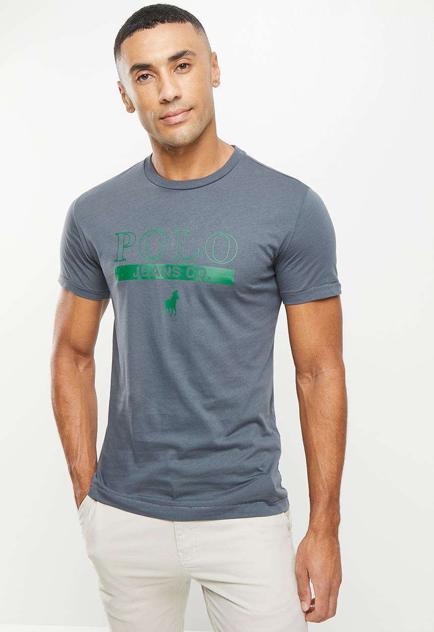 POLO - Men nick short sleeve logo tee - navy