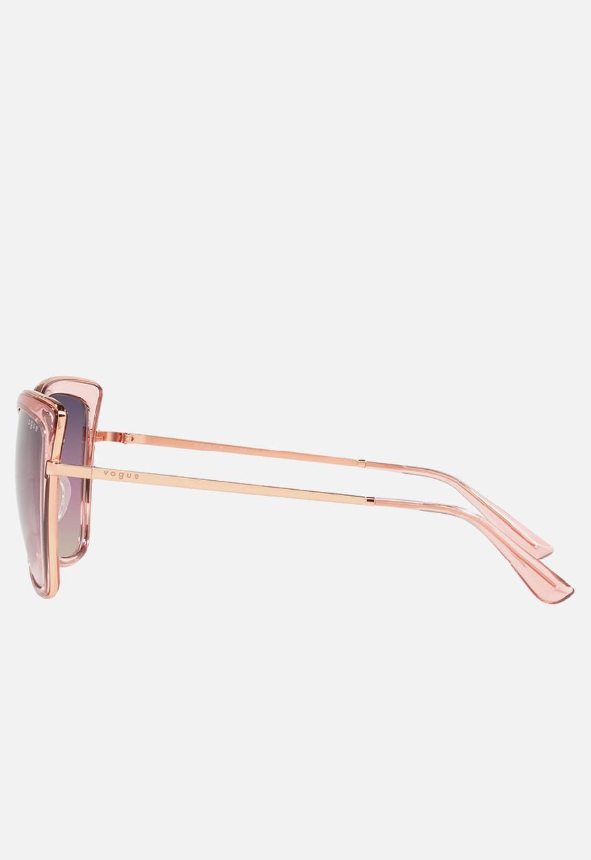 Vogue Eyewear - Vogue 0vo4223s 54 sunglasses- rose gold & pink transparent