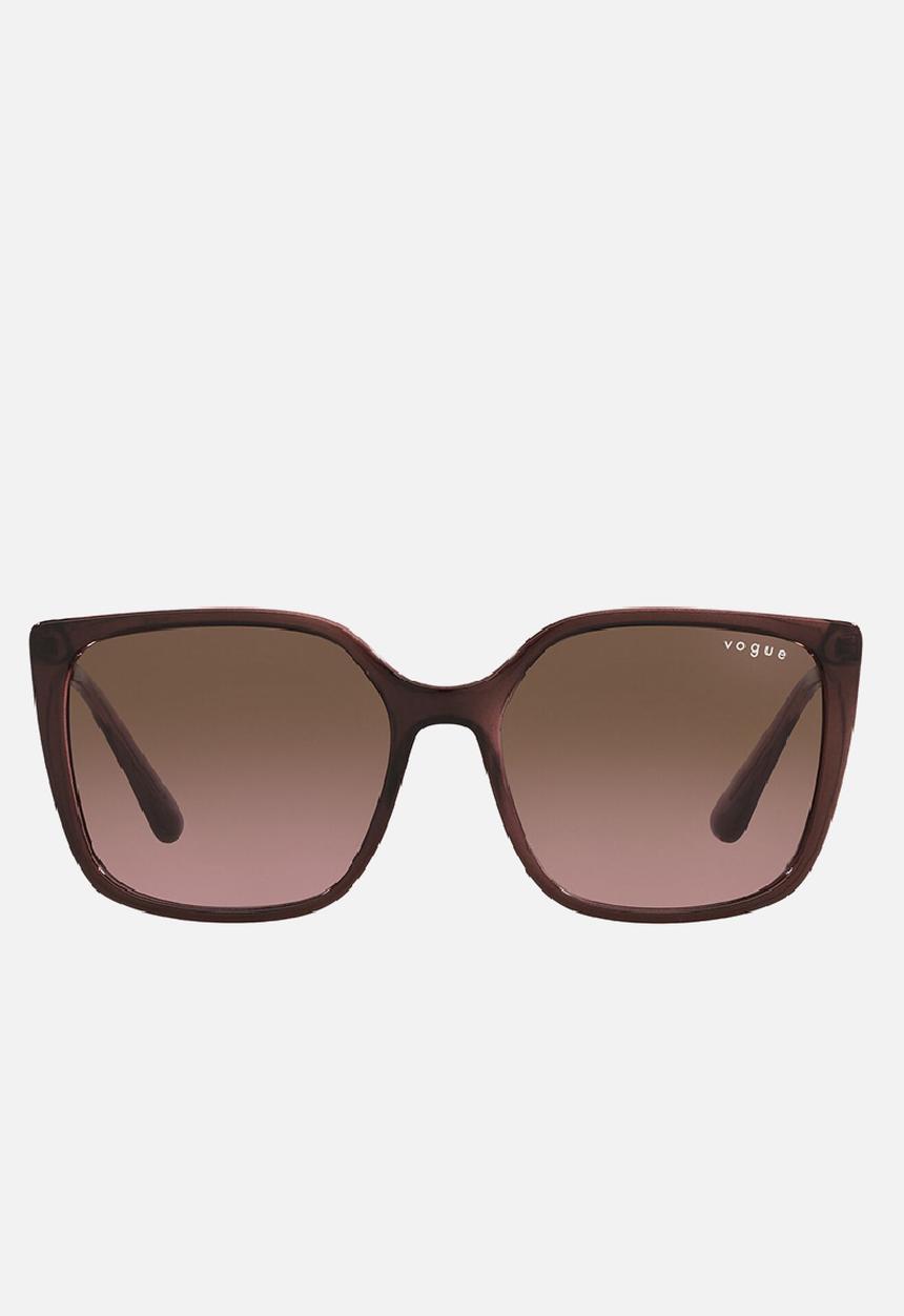 Vogue Eyewear - Vogue 0vo5353s 54 287314 sunglasses- top red on transparent pink