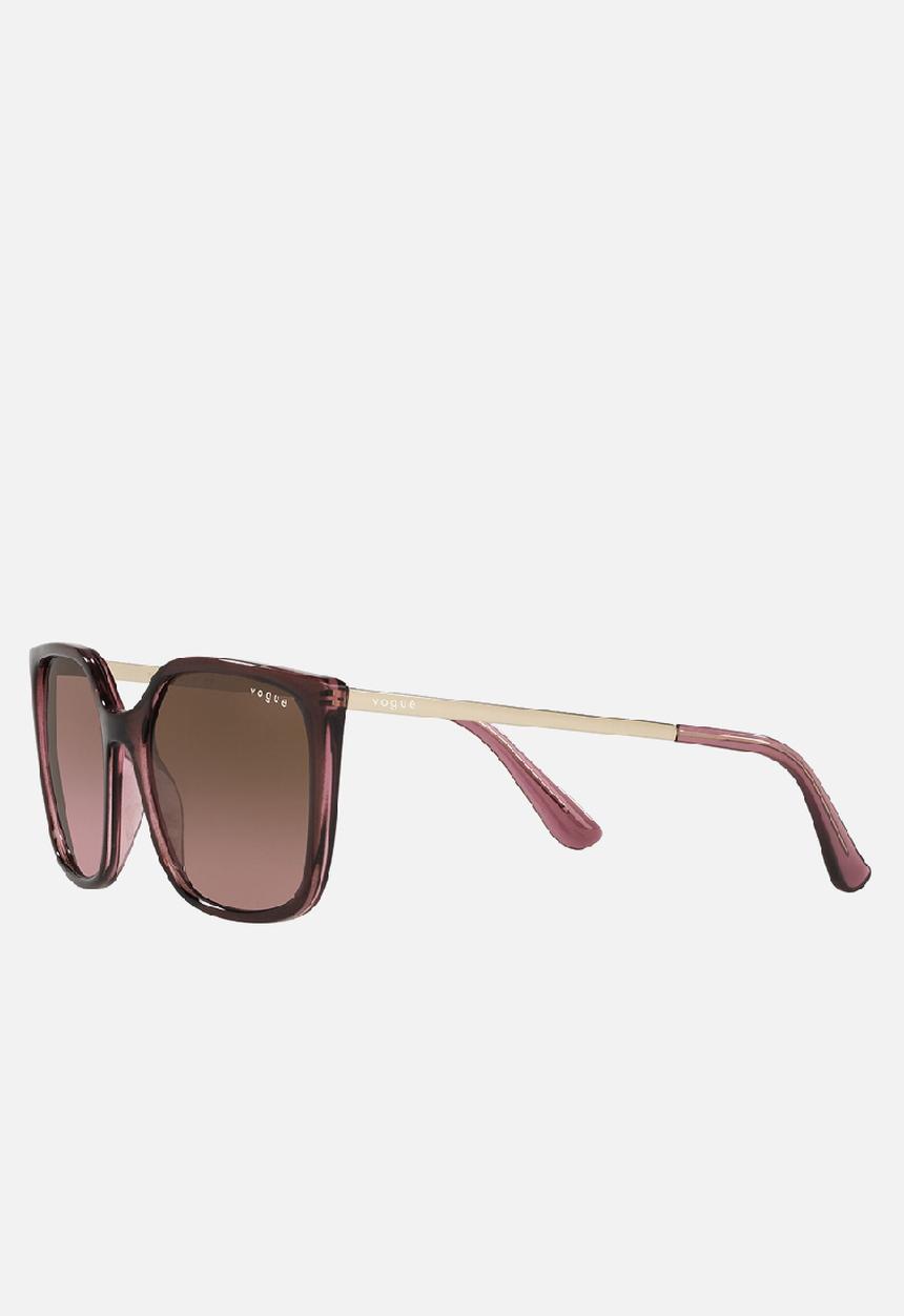 Vogue Eyewear - Vogue 0vo5353s 54 287314 sunglasses- top red on transparent pink