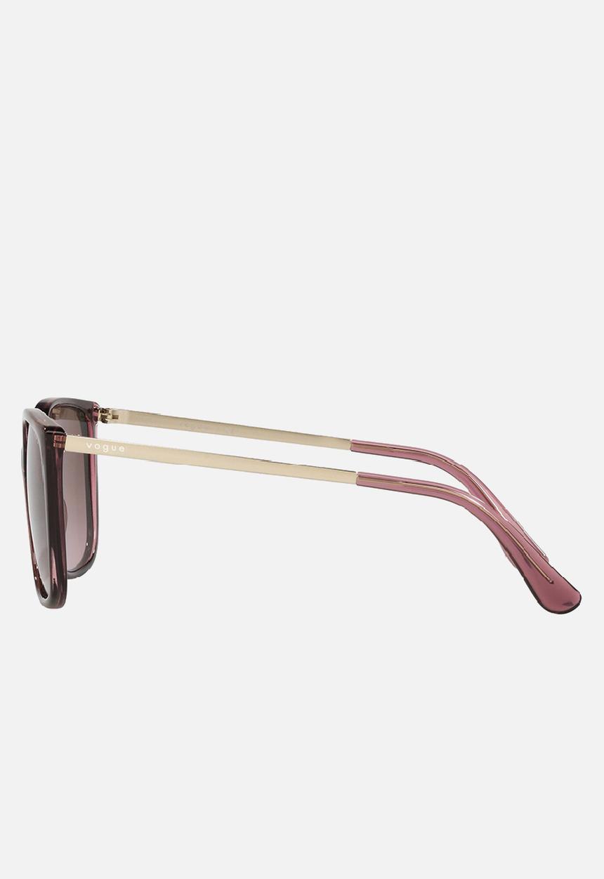 Vogue Eyewear - Vogue 0vo5353s 54 287314 sunglasses- top red on transparent pink