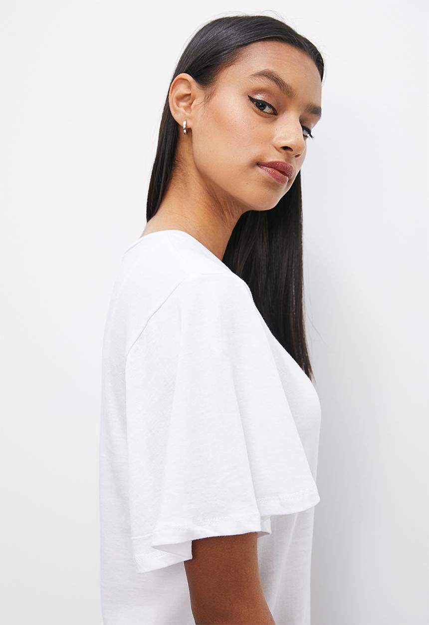Superbalist - Shift dress midi - white