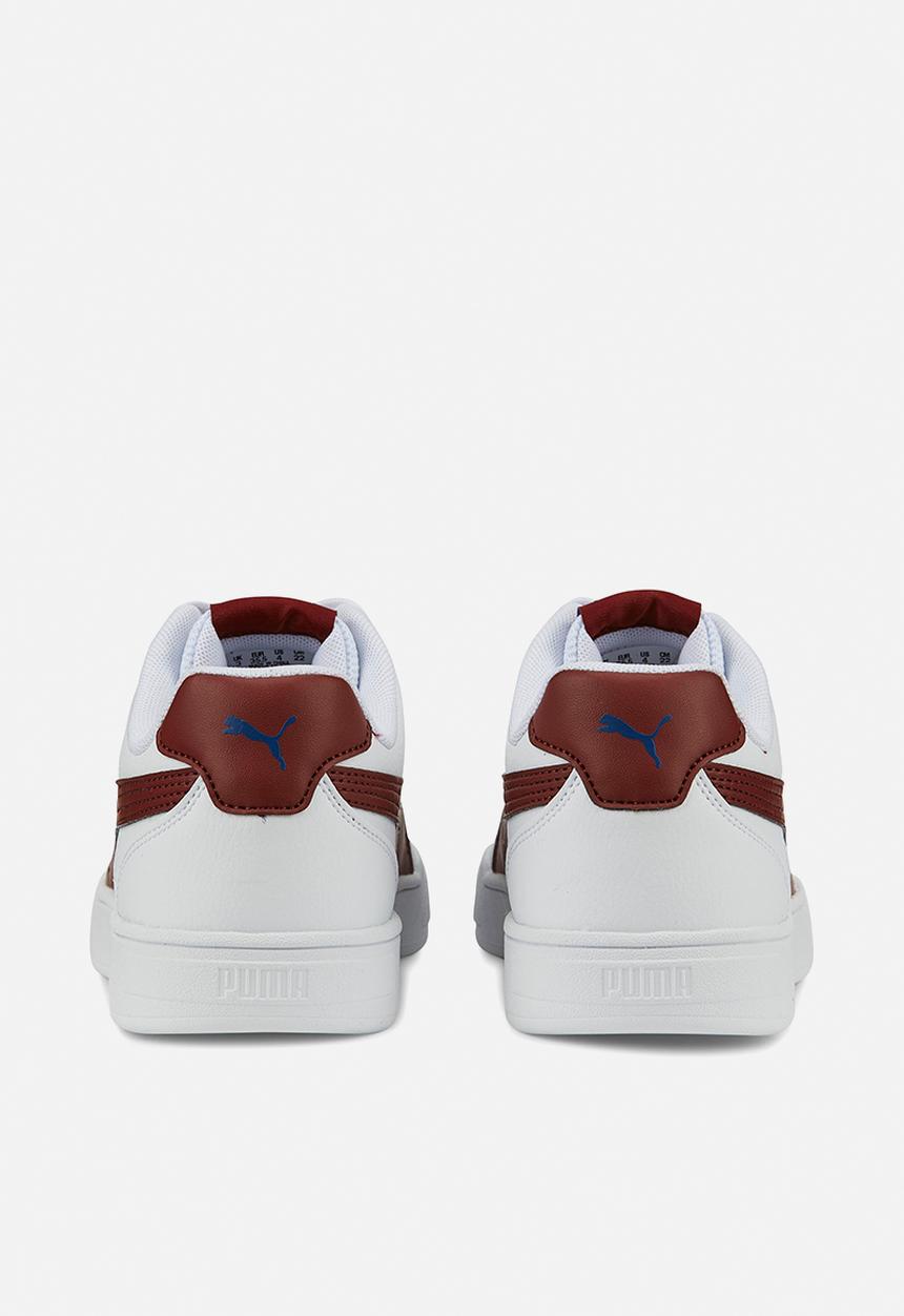 PUMA - Puma caven jr - puma white-intense red-blazing blue
