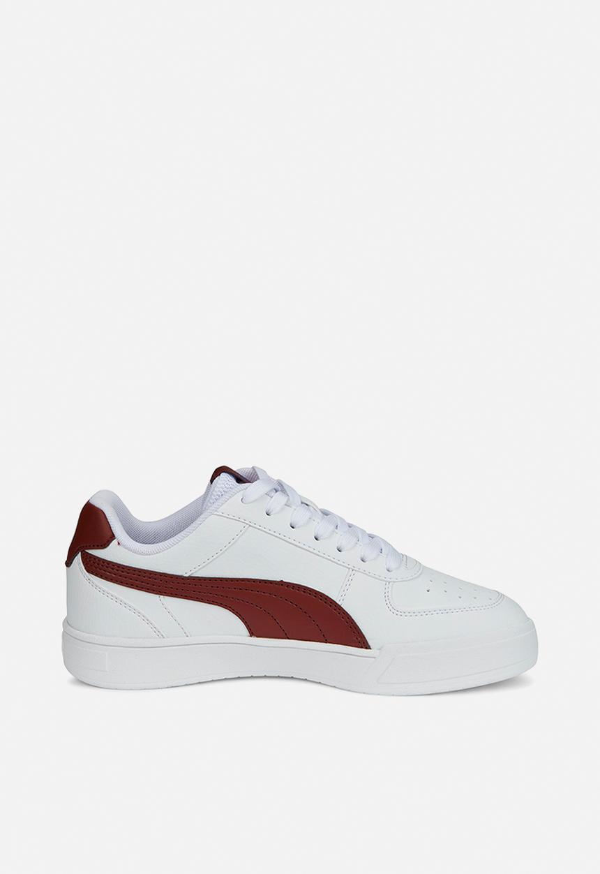 PUMA - Puma caven jr - puma white-intense red-blazing blue