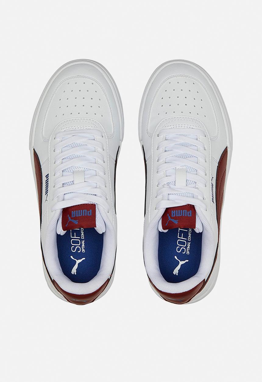 PUMA - Puma caven jr - puma white-intense red-blazing blue