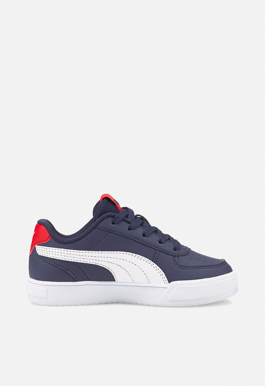 PUMA - Puma caven ps - peacoat-puma white-high risk red