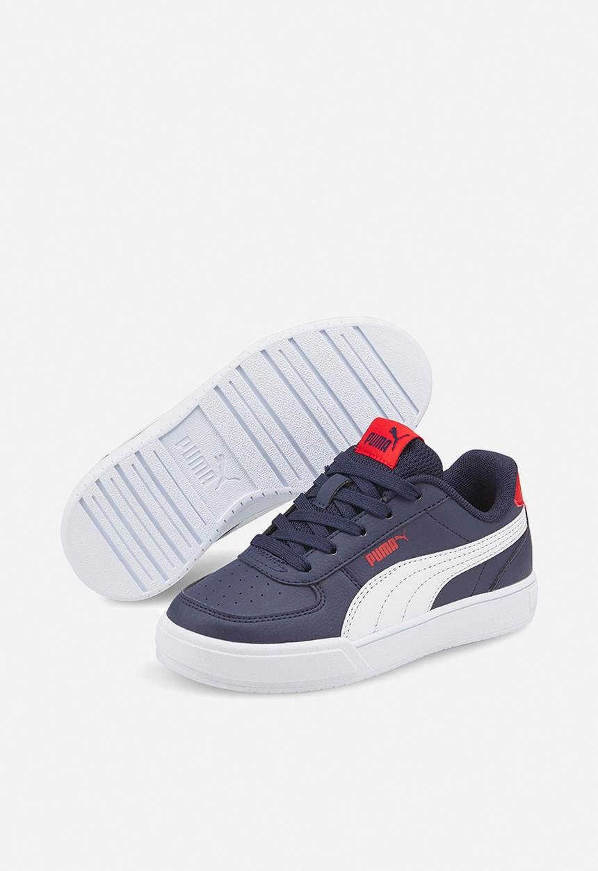PUMA - Puma caven ps - peacoat-puma white-high risk red