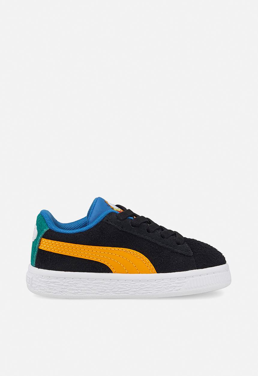 PUMA - Suede garfield ac inf - dark cheddar-celandine-vallarta blue
