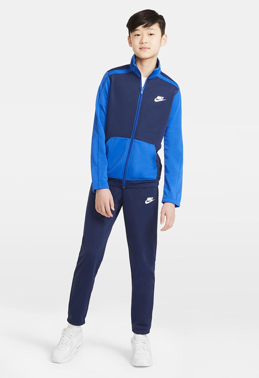 Nike - K nsw futura poly cuff ts - midnight navy/game royal/white