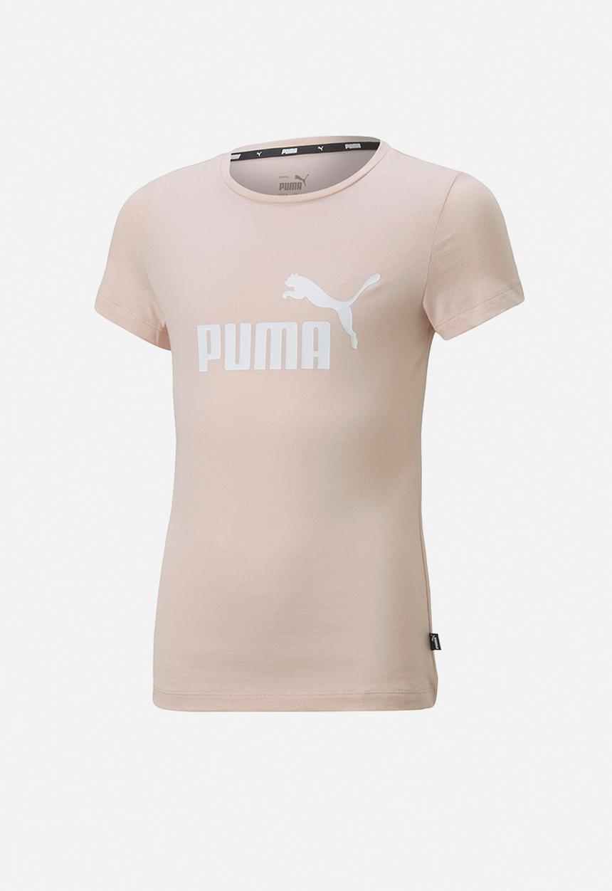 PUMA - Ess logo tee g - rose quartz