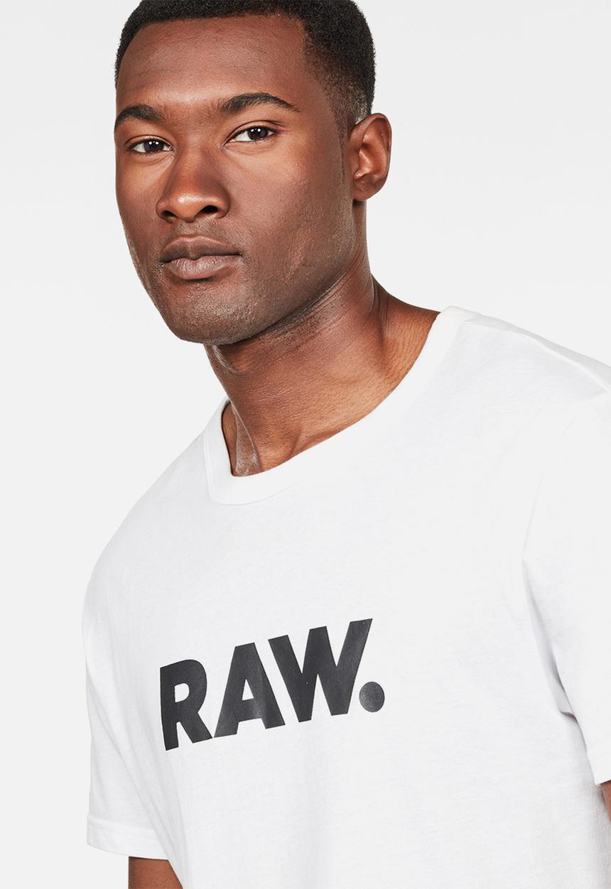 G-STAR - Holorn r t short sleeve - white