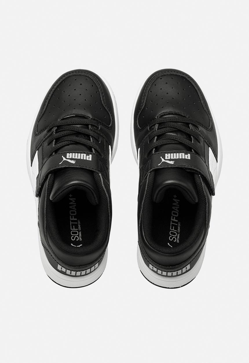 PUMA - Puma rebound layup lo sl v ps - puma black-puma white-high rise