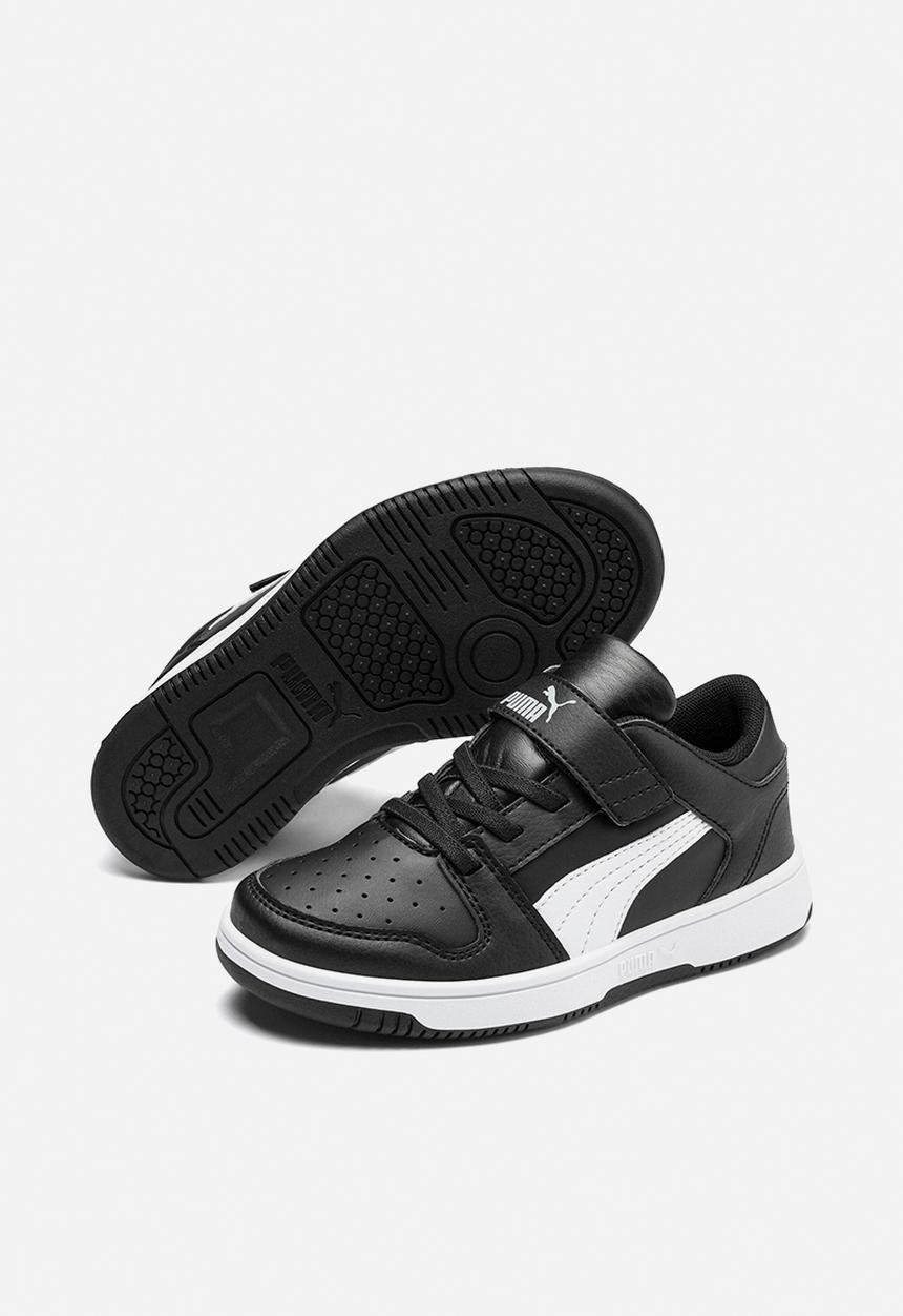 PUMA - Puma rebound layup lo sl v ps - puma black-puma white-high rise
