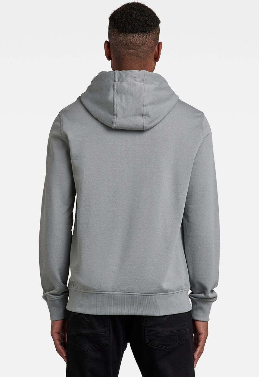 G-STAR - Originals hdd sw long sleeve -n charcoal