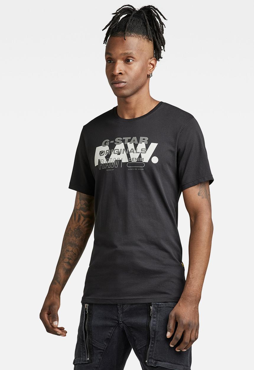 G-STAR - Raw originals slim r t - dk black