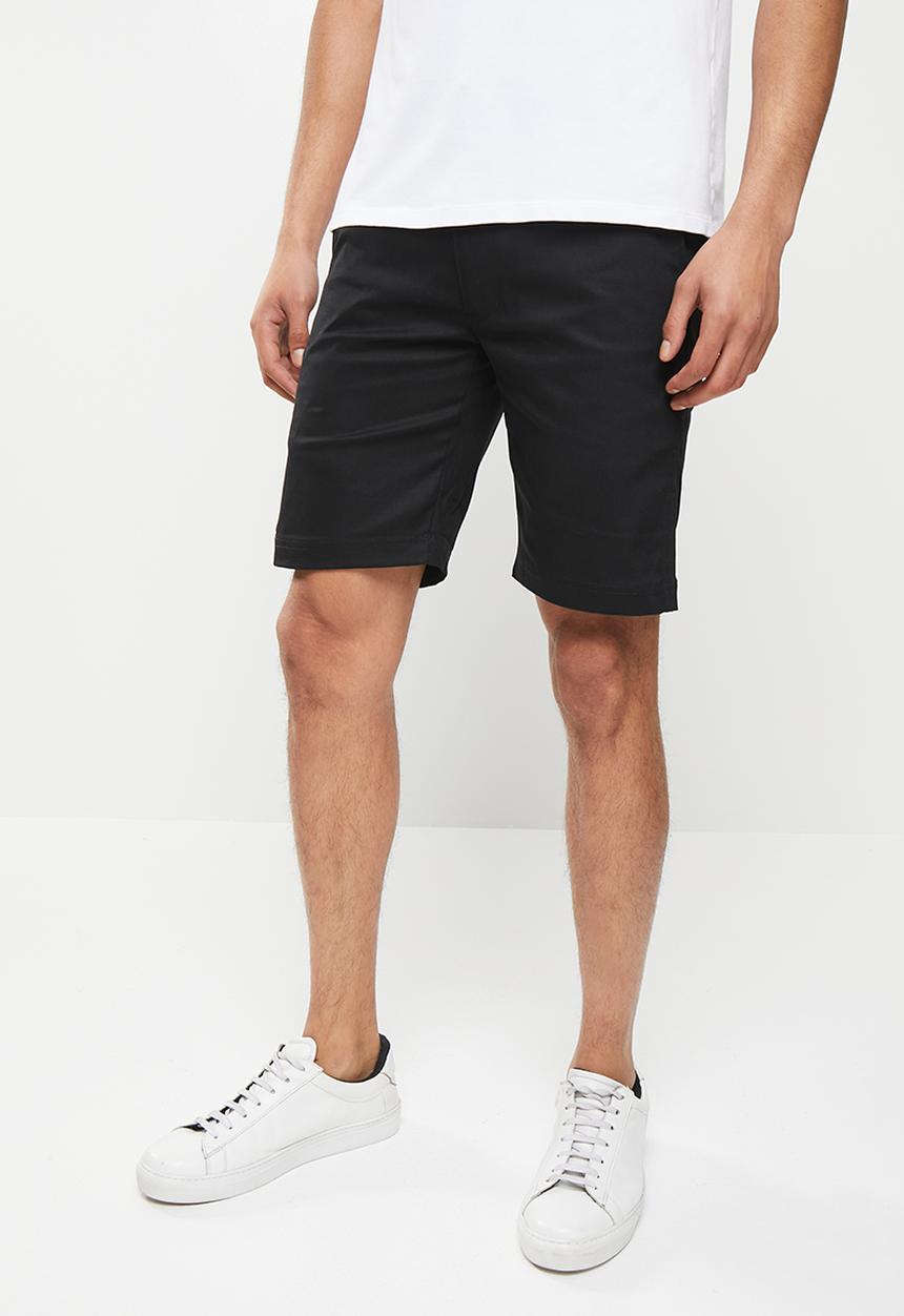 Ben Sherman - Ben sherman chino shorts - black