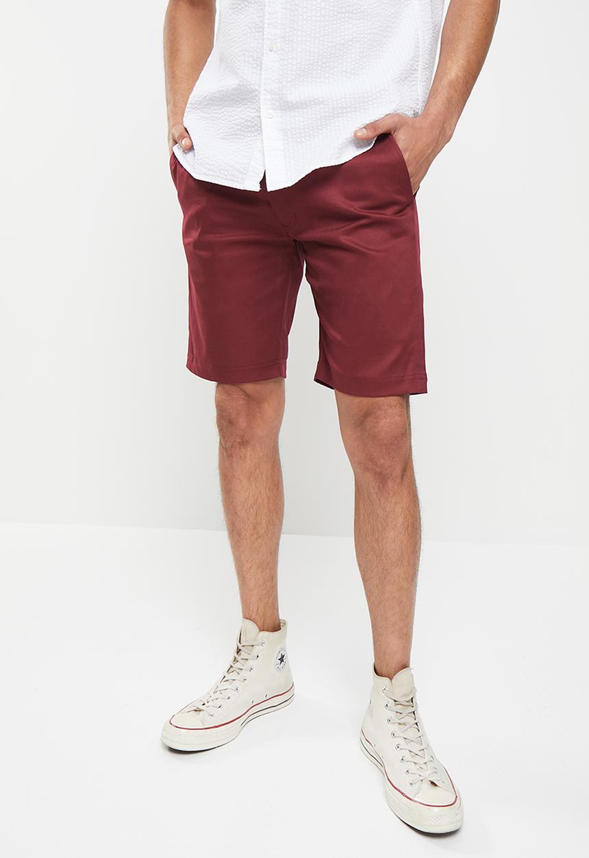 Ben Sherman - Ben sherman chino shorts - maroon
