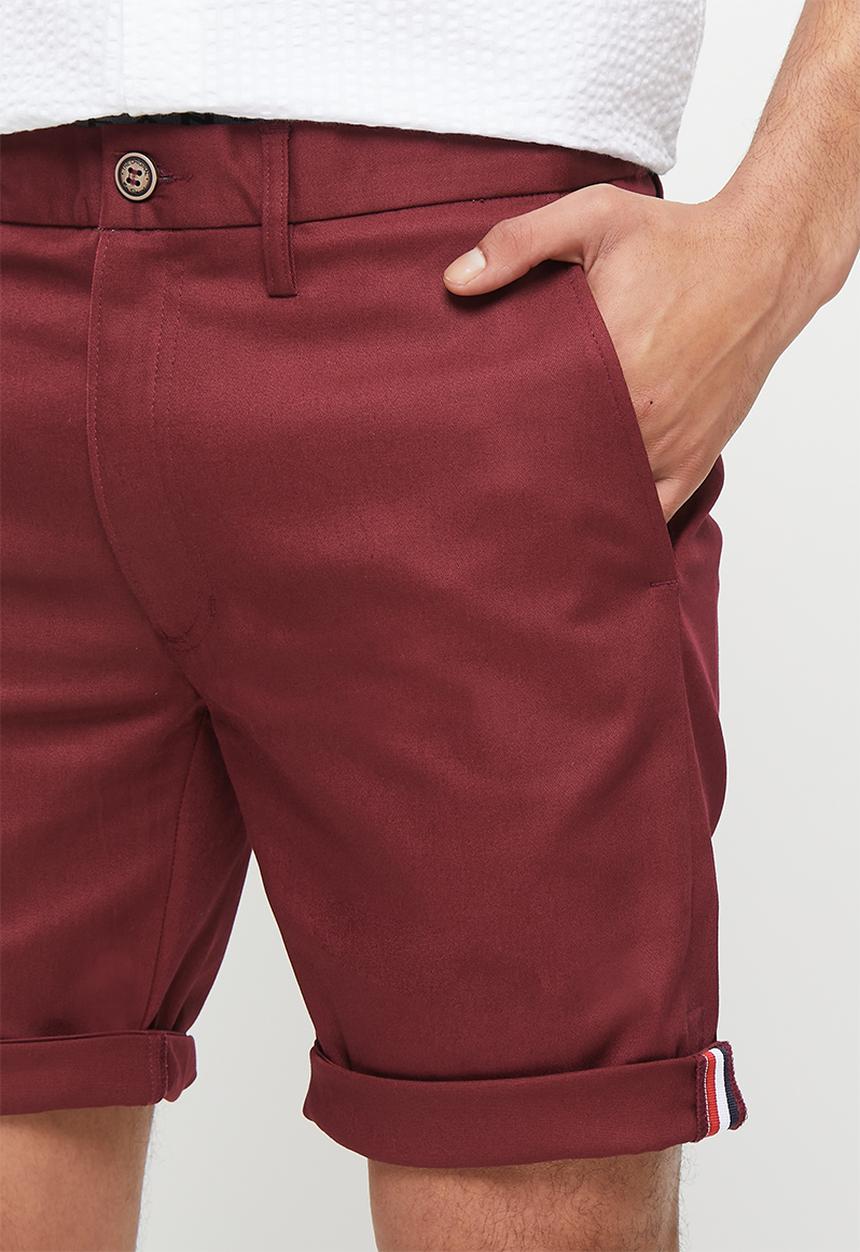 Ben Sherman - Ben sherman chino shorts - maroon