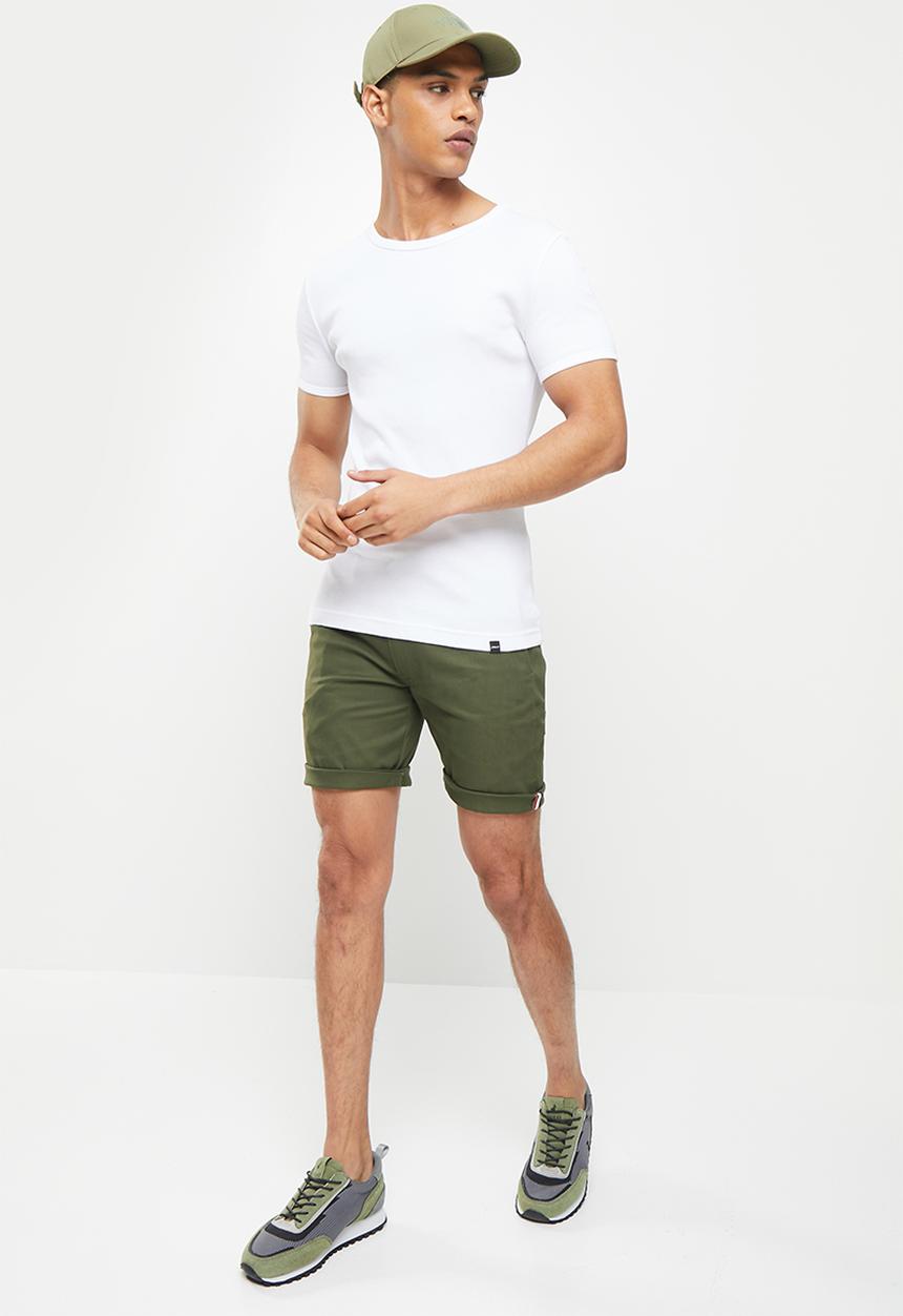 Ben Sherman - Ben sherman chino shorts - olive