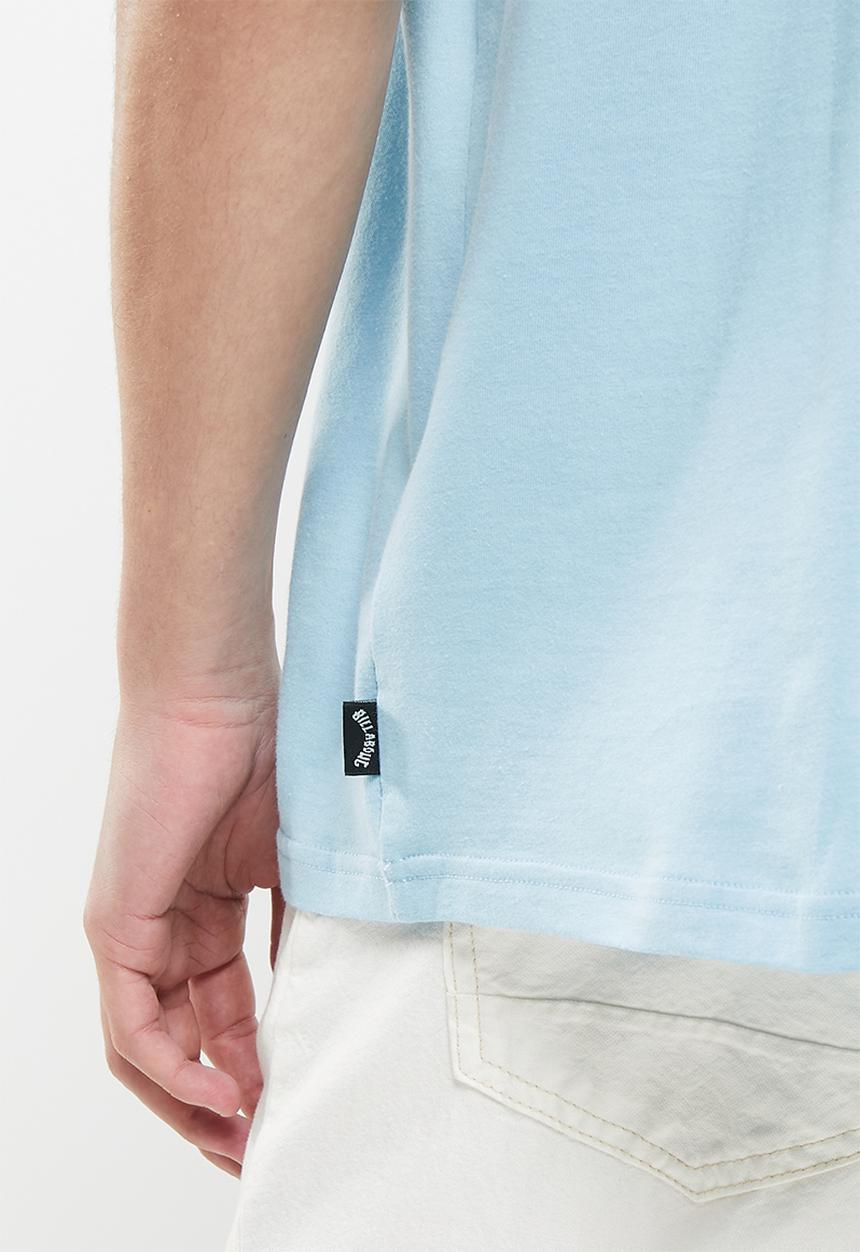 Billabong  - Arch wave short sleeve - washed blue