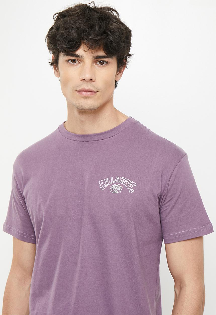 Billabong  - Theme arch short sleeve - bright purple