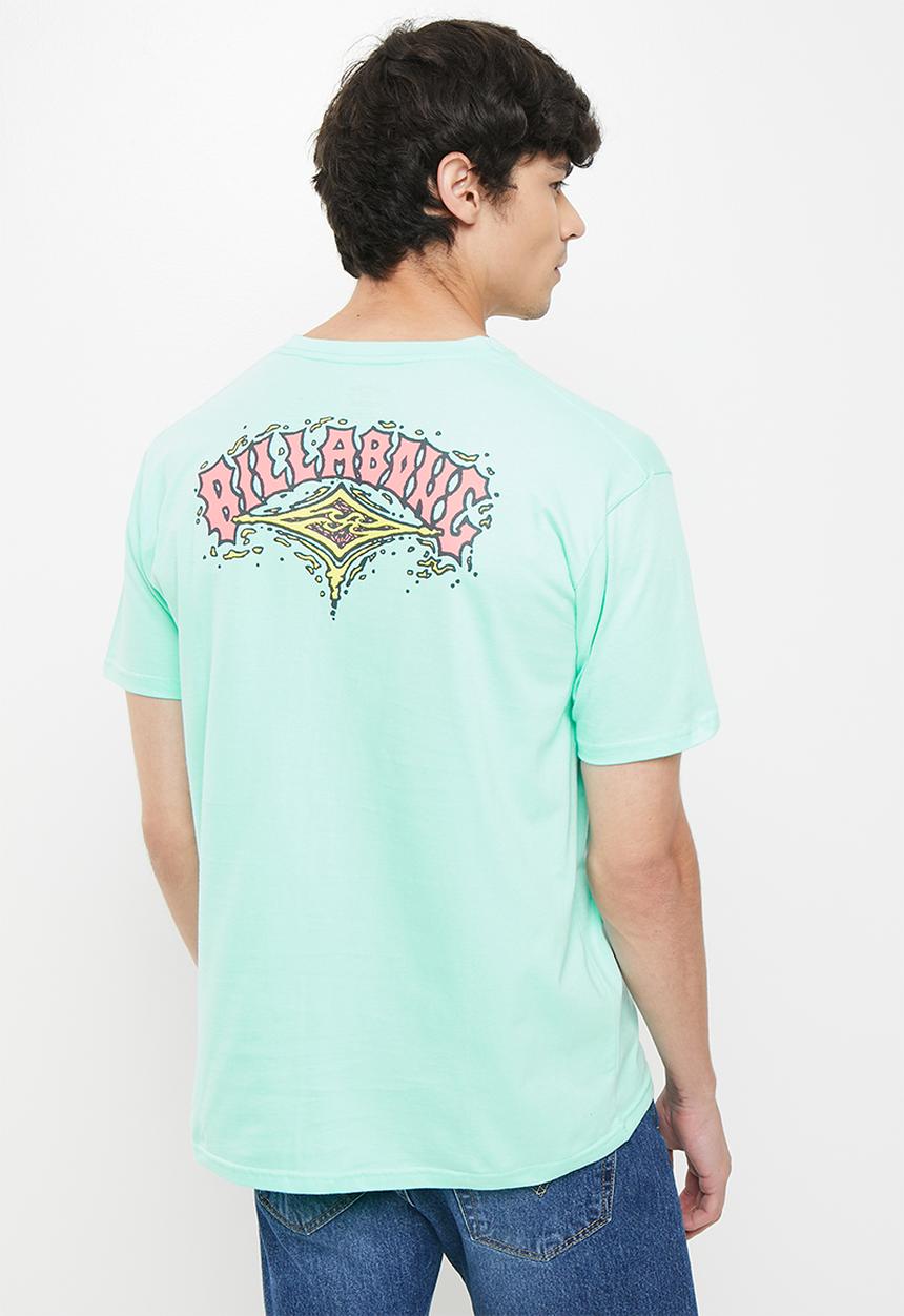 Billabong  - Throwback short sleeve - powder blue