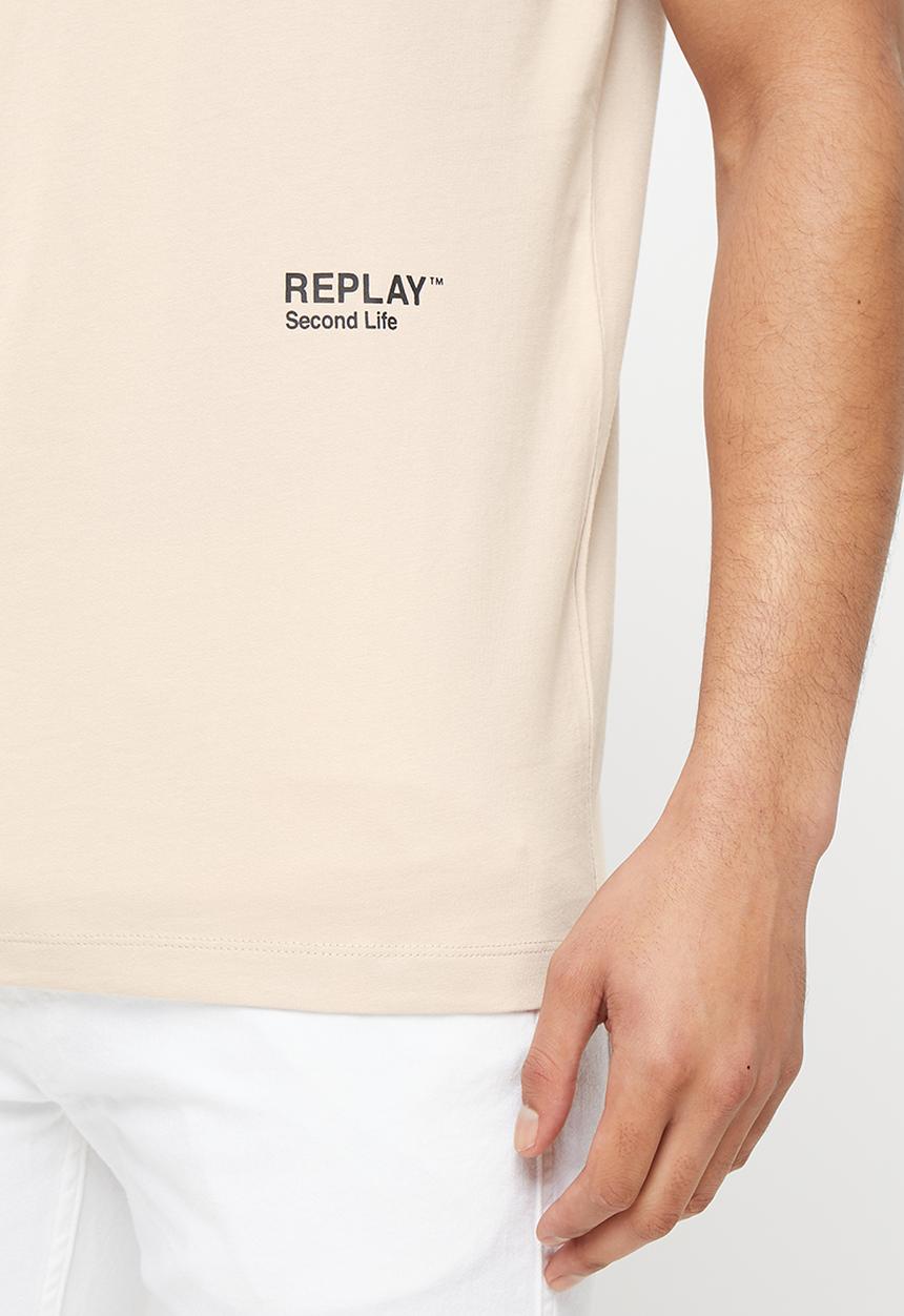 Replay - Replay dyed t-shirt - cream