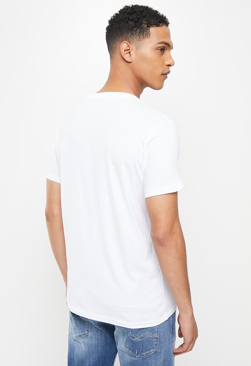 Replay - Replay basic jersey T-shirt - white