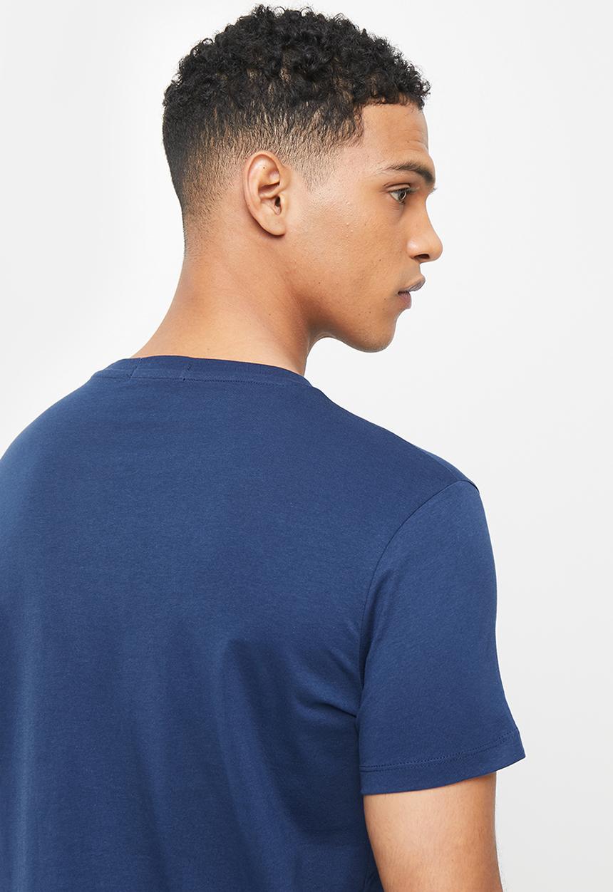 Replay - Replay basic jersey T-shirt - navy