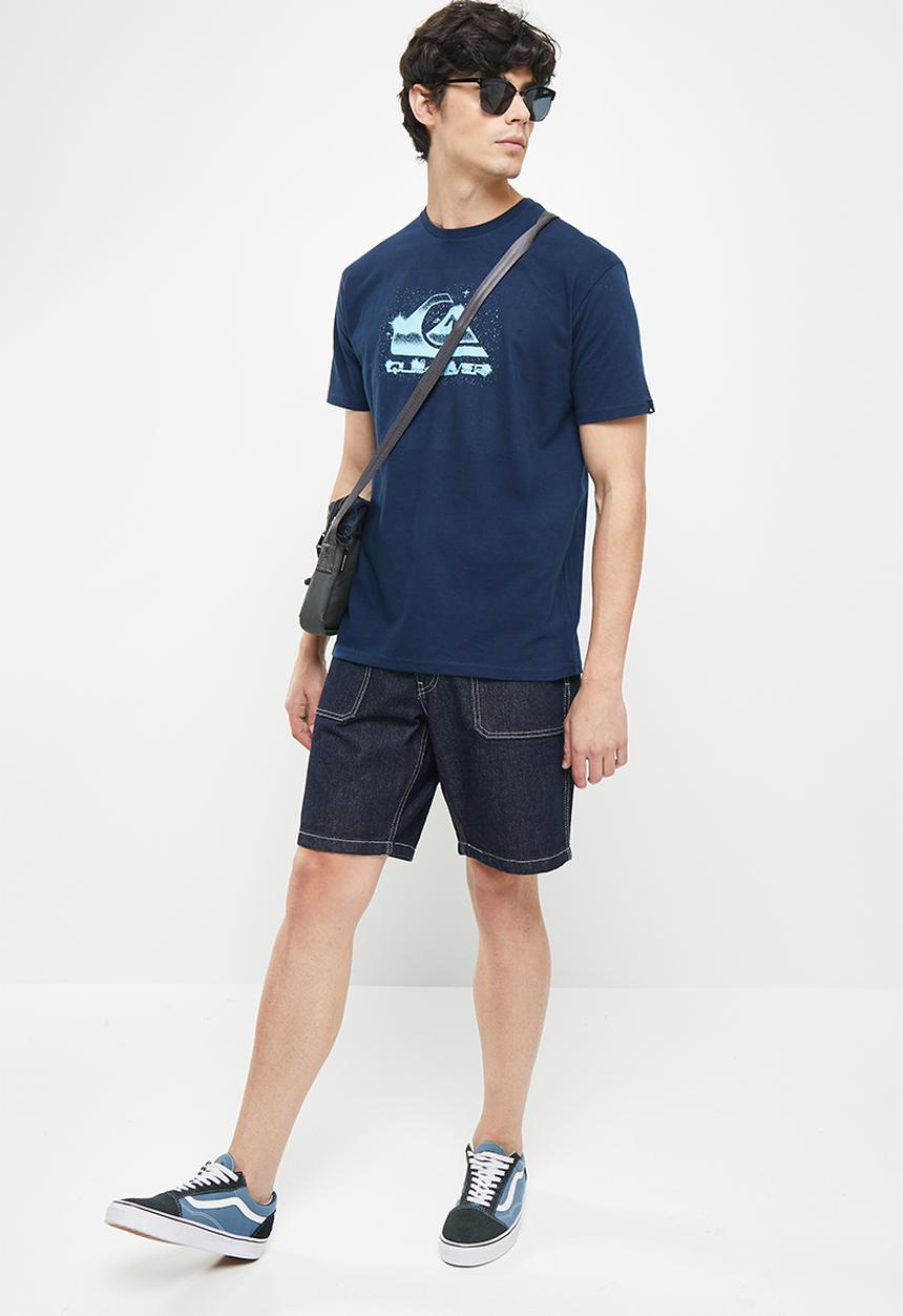 Quiksilver - Omni spaces short sleeve tee - citadel blue