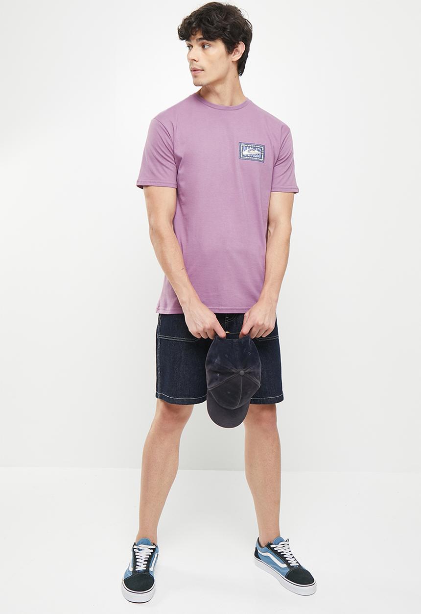 Quiksilver - Echoes in time short sleeve - dusty orchid