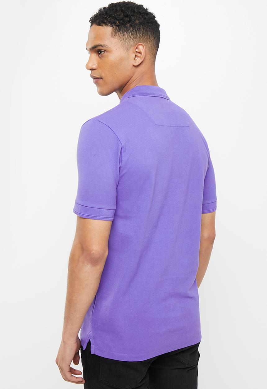 Replay - Replay polo - purple
