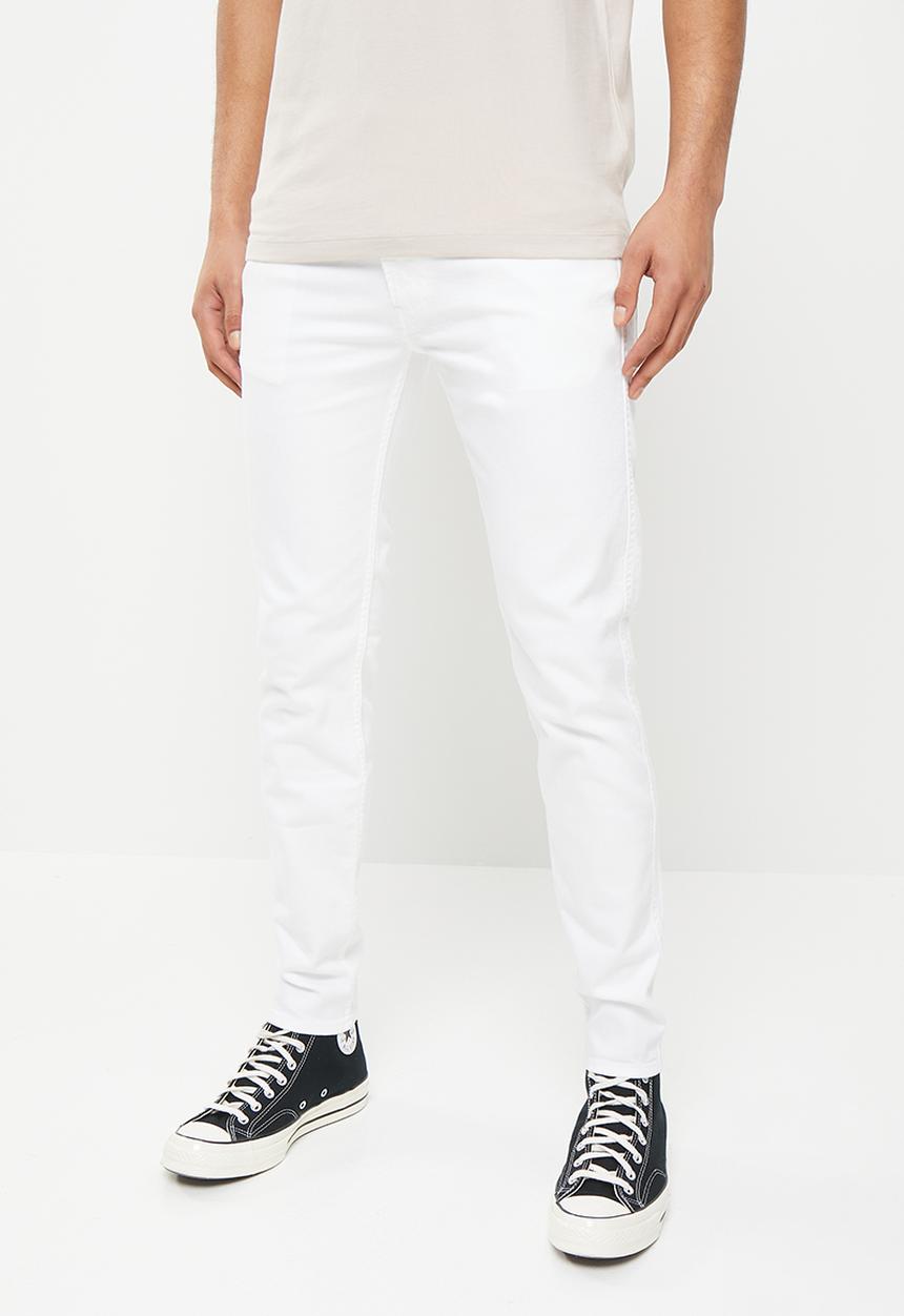 Replay - Replay pants - stretch bull denim - white
