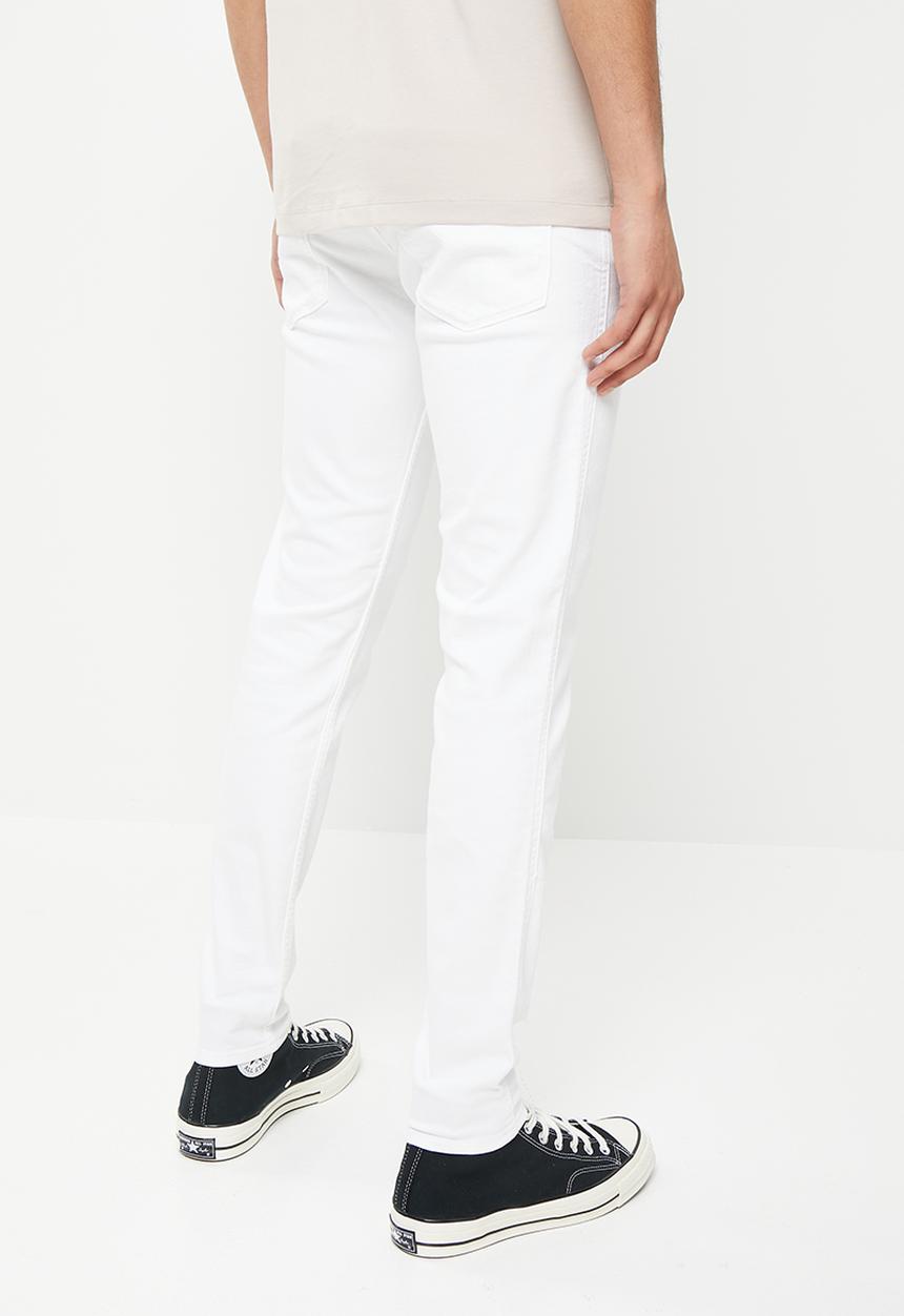 Replay - Replay pants - stretch bull denim - white