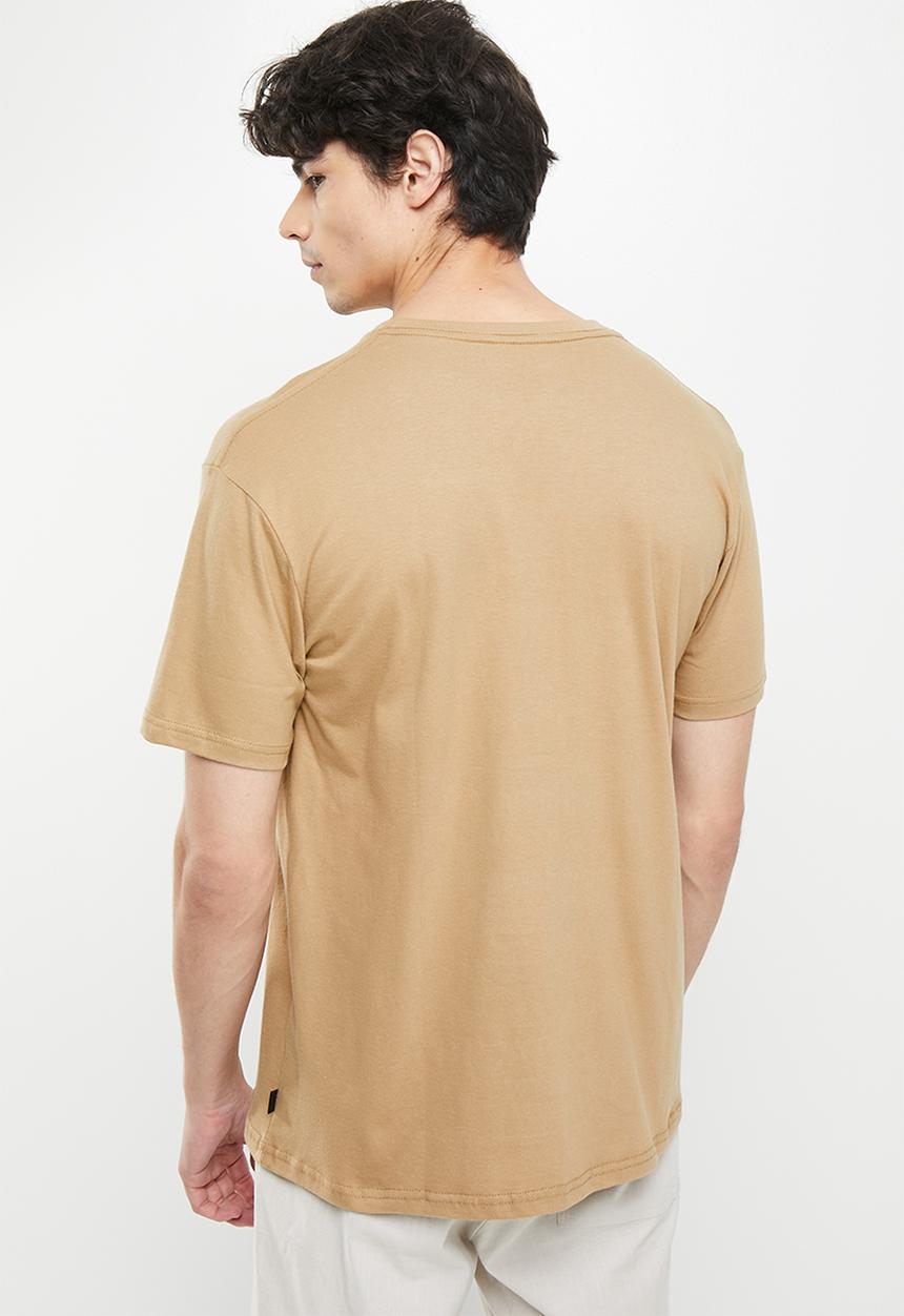 Quiksilver - Essentials short sleeve - tannin