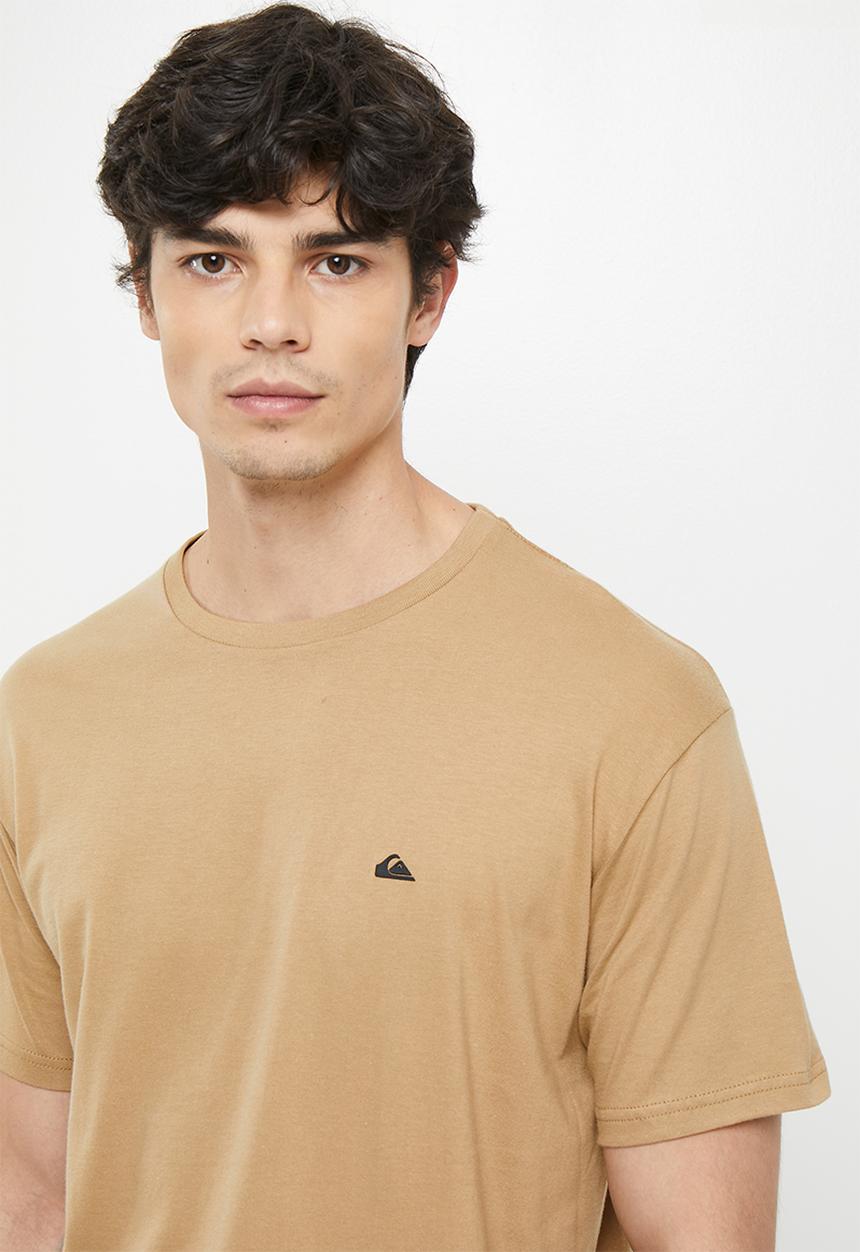 Quiksilver - Essentials short sleeve - tannin