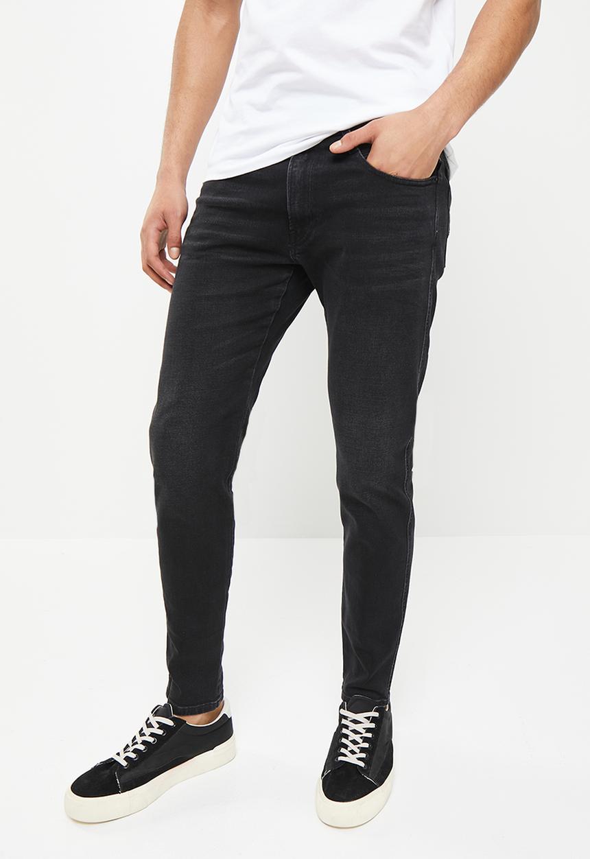 Replay - Replay pants - black stretch denim - black