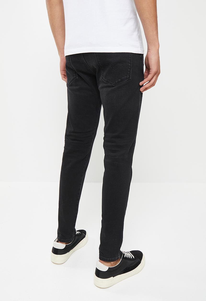 Replay - Replay pants - black stretch denim - black