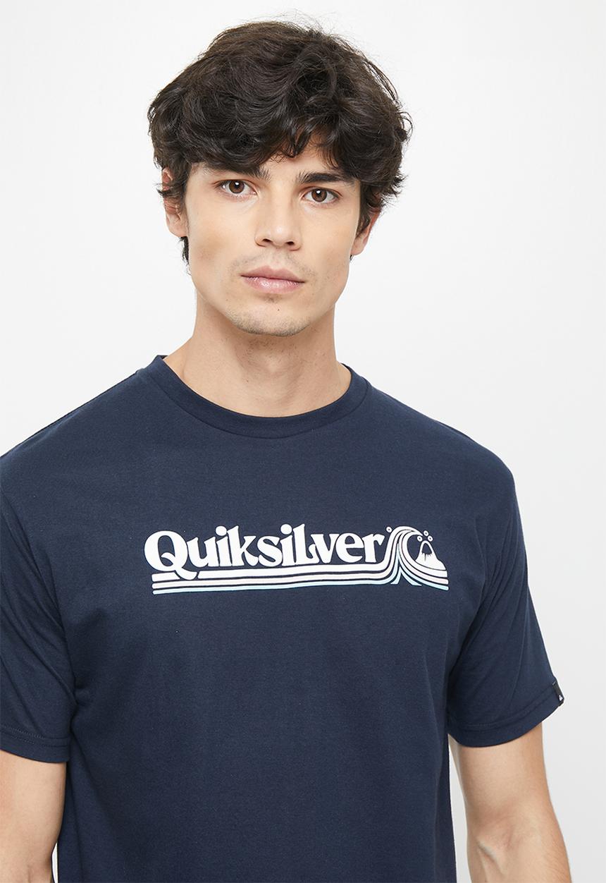Quiksilver - All lined up short sleeve - navy blazer