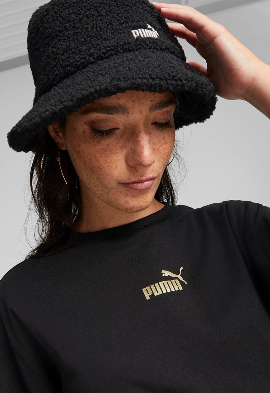 PUMA - Puma power deco glam tee - puma black