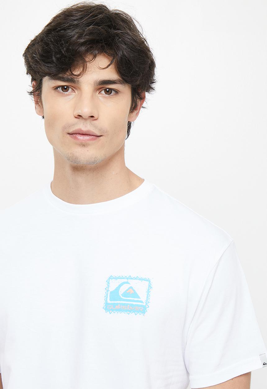 Quiksilver - Out worn short sleeve - white